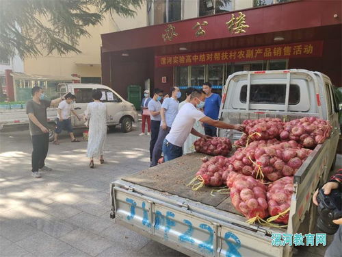 黨建引領(lǐng)消費扶貧，助力脫貧攻堅——漯河實驗高中開展結(jié)對幫扶村農(nóng)副產(chǎn)品銷售活動